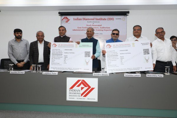 Unveiling New Design of Diamond Jewellery & Laboratory Grown Diamond Jewellery Certificate Issued by IDI
